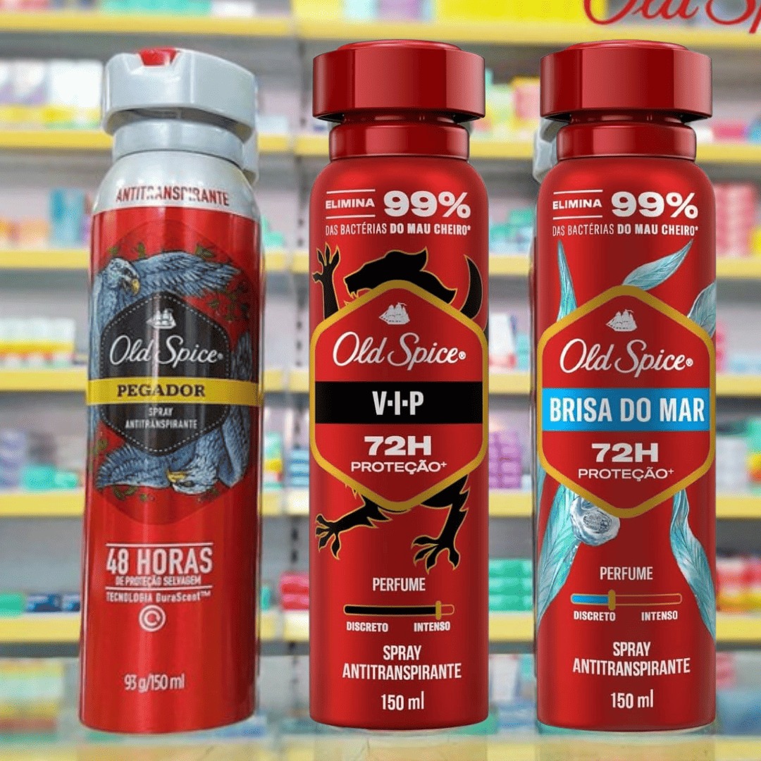 Desodorante Spray Antitranspirante Old Spice – 150ml na Amazon