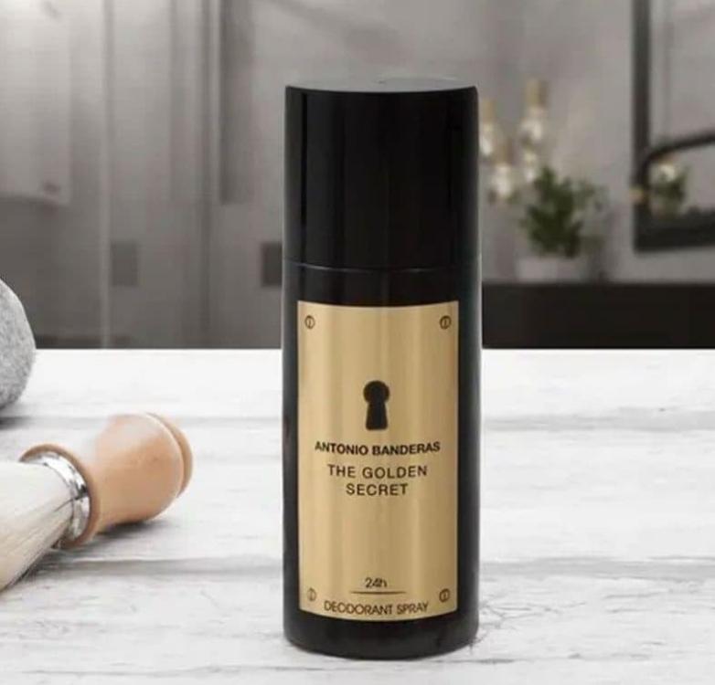 Desodorante The Golden Secret 150ml Edt Masculino Antonio Banderas na Amazon