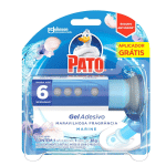 Desodorizador Sanitário Pato Gel Adesivo Marine Refil 6 Discos Aparelho Grátis na Amazon