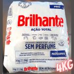 Detergente em Pó Brilhante Sem Perfume 4kg na Amazon
