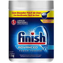 Detergente em Pó para Lava Louças 1kg Finish Advanced na Amazon
