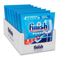 Detergente Para Lava Louças Em Tabletes Finish Embalagem Econômica Com 91 Tabletes Powerball na Amazon
