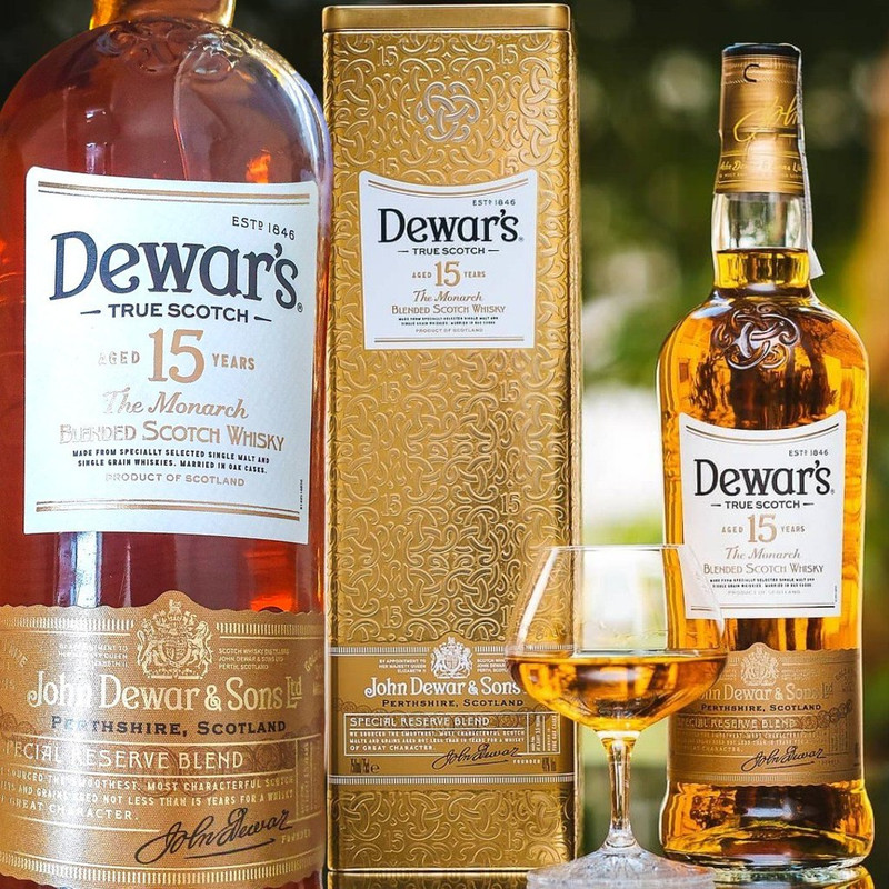 Dewar’s, Whisky 15 anos, 750ml na Amazon