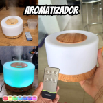 Difusor Aromatizador Umidificador de Ar Ultrassônico Purificador Aroma Difusor Portátil Led 7 Cores na Amazon