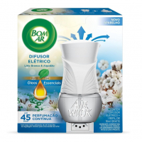 Difusor Elétrico Bom Ar Lirio Branco E Algodão Aparelho + Refil 16ml na Amazon