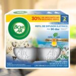Difusor Elétrico Bom Ar Lírio Branco e Algodão Refil Líquido 2x16ml na Amazon