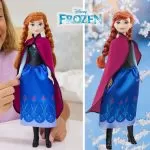 Disney Frozen Boneca Reinha Anna Frozen I Saia Cintilante na Amazon