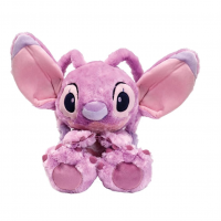 Disney - Pelúcia Angel Big Feet 30cm, Roxo na Amazon