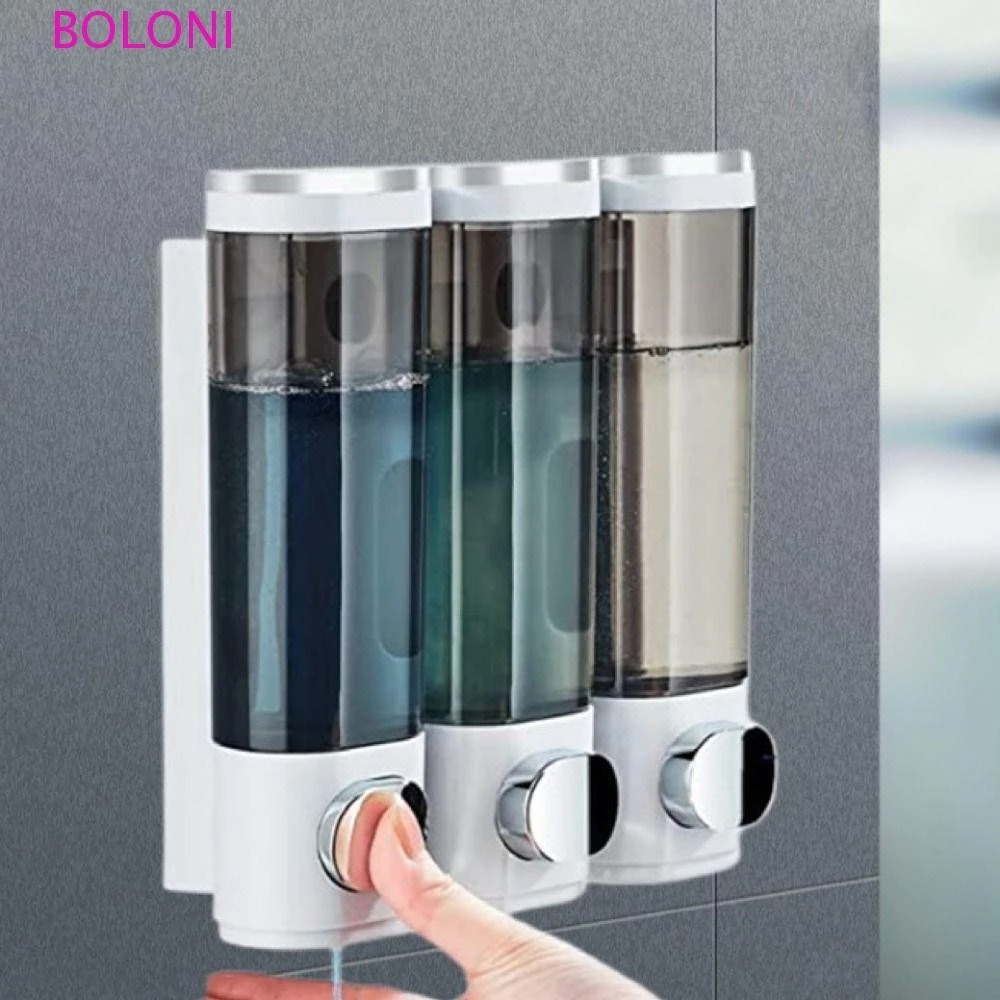Dispensador De Líquido De Sabão BOLONI , Caixa De Gel De Banho Manual De Janela Visível , Sub-Engarrafamento na Shopee