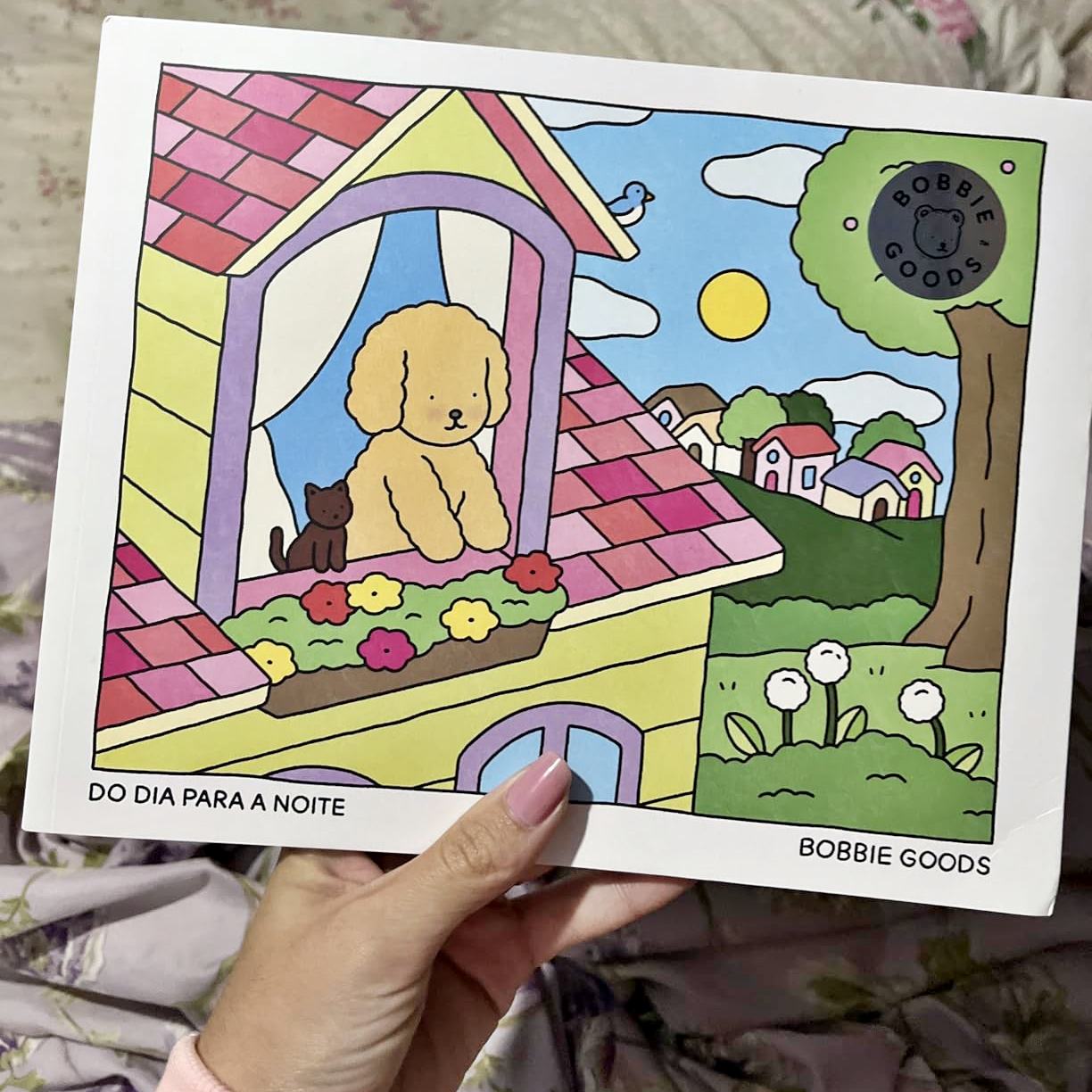 Do dia para a noite (Day to night) – Livro de colorir oficial Bobbie Goods na Amazon