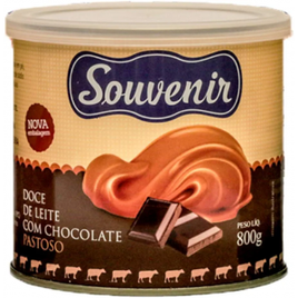 Doce de Leite com Chocolate Souvenir 800g na Amazon