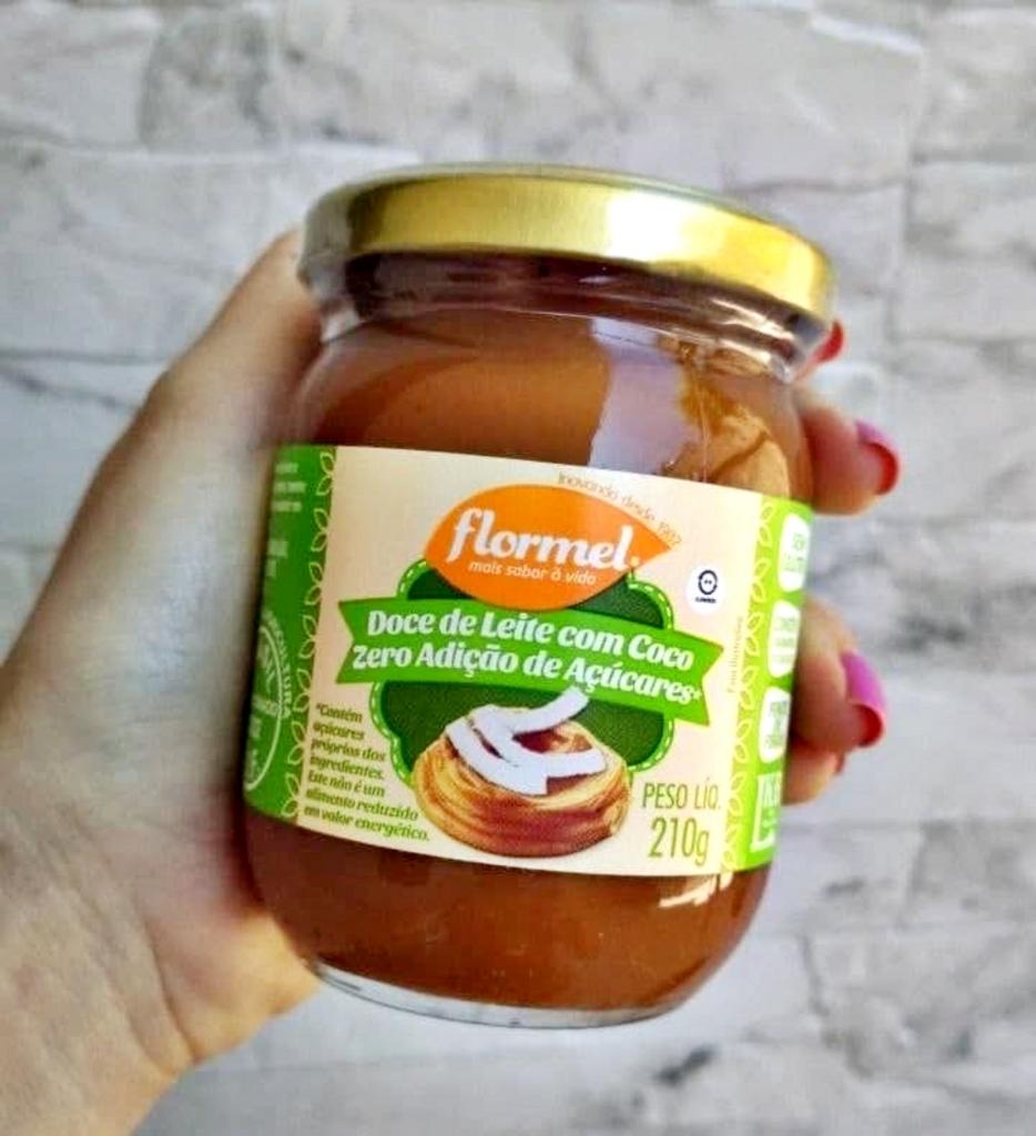 Doce de Leite com Coco Zero Flormel 210G na Amazon