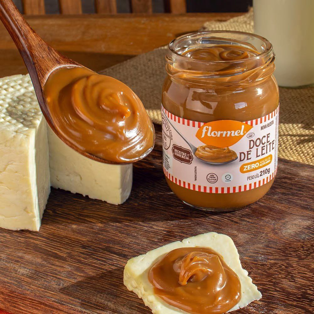 Doce de Leite Cremoso FLORMEL 210 Gramas na Amazon