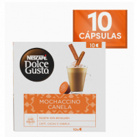 Dolce Gusto Mochaccino Canela 10 Cápsulas na Dolce Gusto