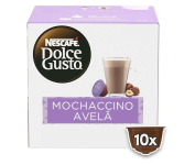 Dolce Gusto Mochaccino Em Cápsula Avelã Nescafé Caixa 170G 10 Unidades na Amazon