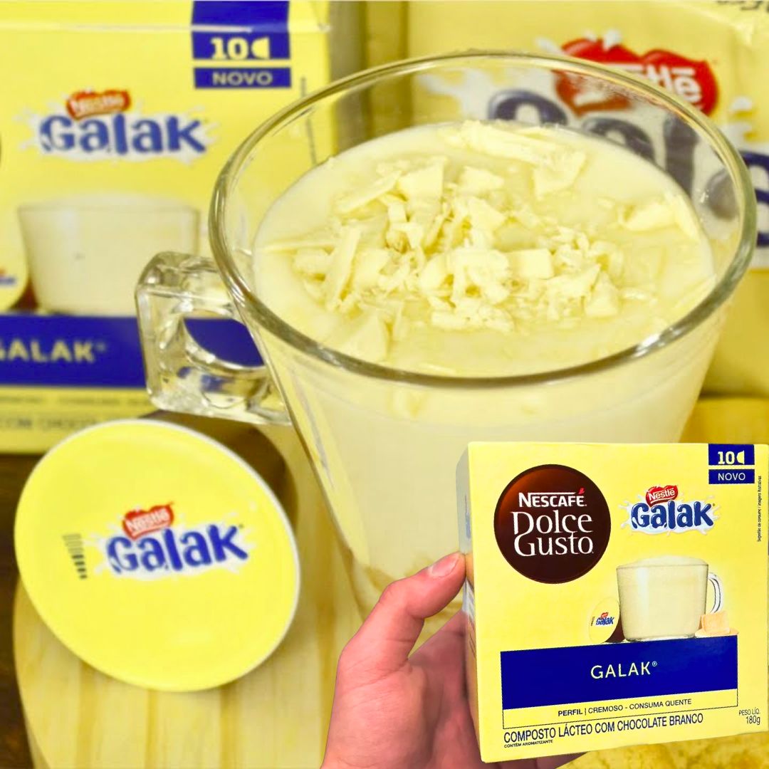 Dolce Gusto Nescafé Achocolatado Em Cápsula Dolce Gusto Galak 10 Cápsulas 180G na Amazon