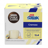 Dolce Gusto Nescafé Achocolatado Em Cápsula Dolce Gusto Galak 10 Cápsulas 180G na Amazon