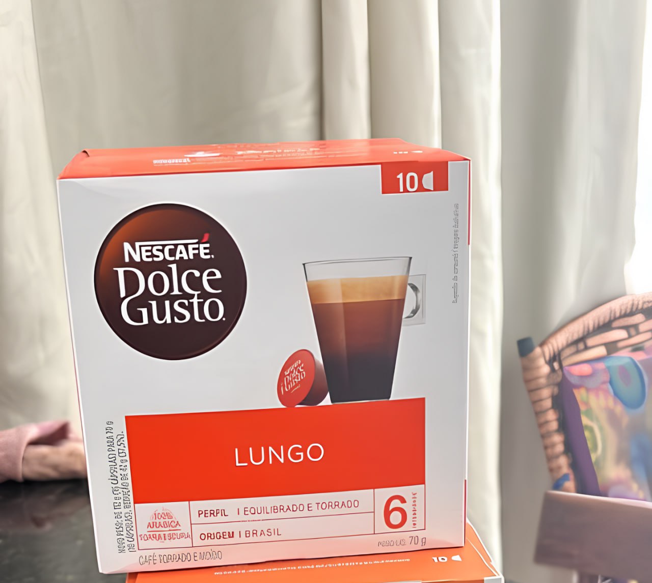 Dolce Gusto Nescafe Lungo 10 Capsulas 70G na Amazon