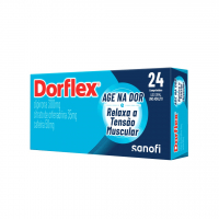 Dorflex 300mg + 35mg + 50mg 24 Comprimidos na Pague Menos