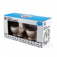 Doses De Vaso Sanitário, Conjunto De 2, Copos De Shot De Cerâmica na Amazon