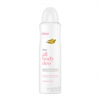 Dove All Body, Desodorante Corporal Aerossol, Para O Corpo Todo, Framboesa E Rosa 150ml na Amazon