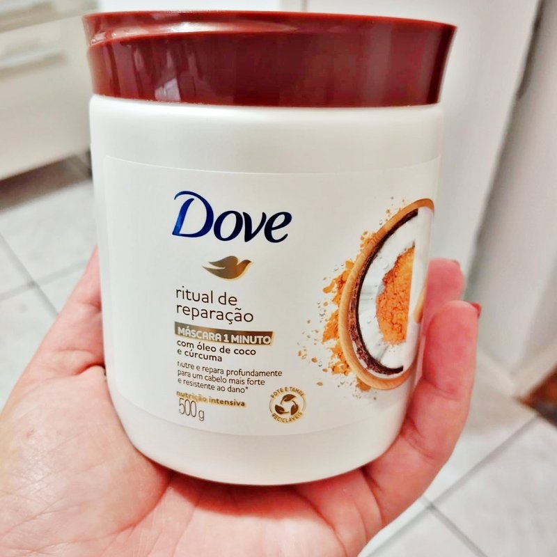 Dove Máscara Capilar De Tratamento Ritual De Reparação 500G na Amazon