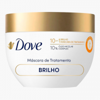 Dove Máscara De Tratamento Brilho Pote 270G na Amazon