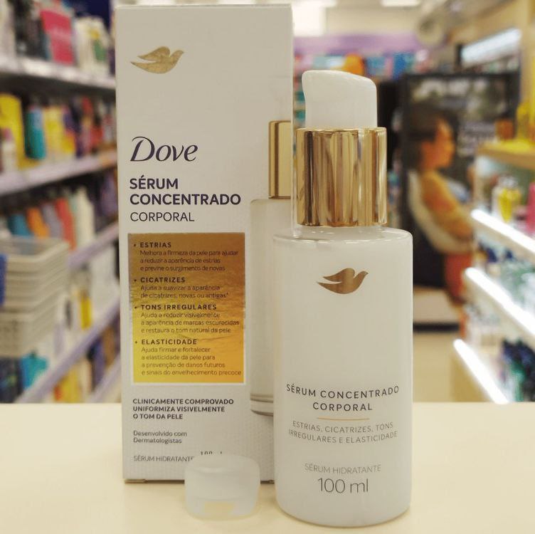 Dove Sérum Hidratante Corporal Concentrado 100ml na Amazon