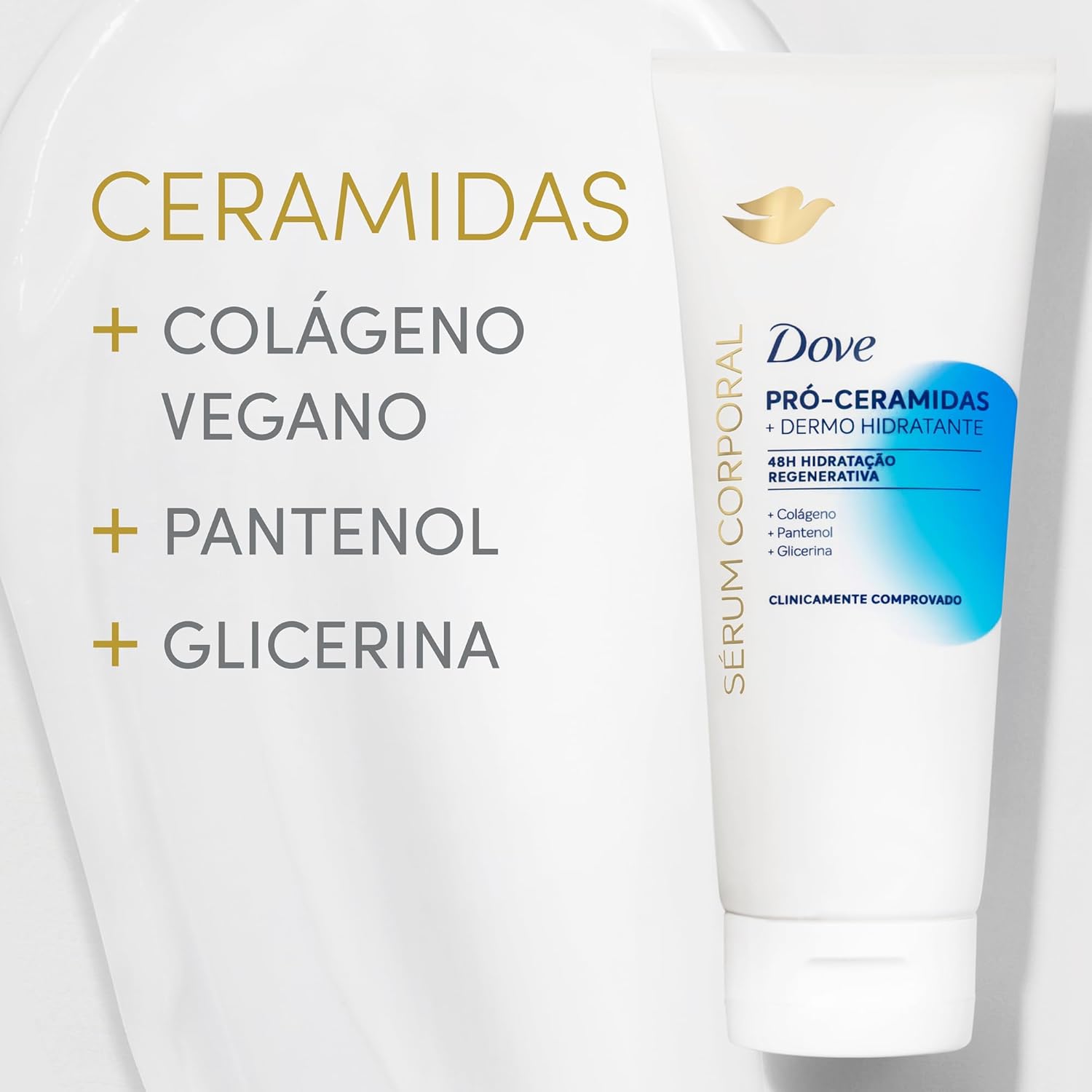 Dove Sérum Hidratante Pró-Ceramidas + Dermo Hidratante 180ml na Amazon