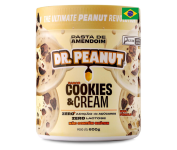 Dr Peanut Pasta De Amendoim Cookies And Cream Com Whey 600g na Amazon
