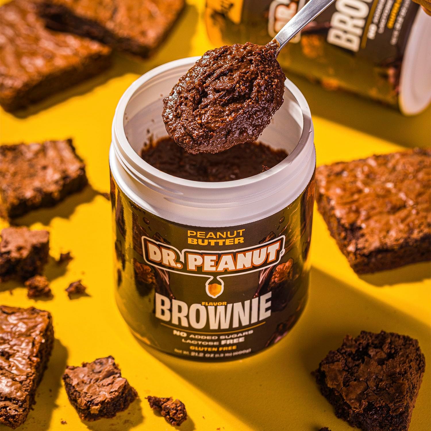 Dr Peanut Pasta De Amendoim Sabor Brownie Com Whey Protein 600G Dr. Peanut na Amazon