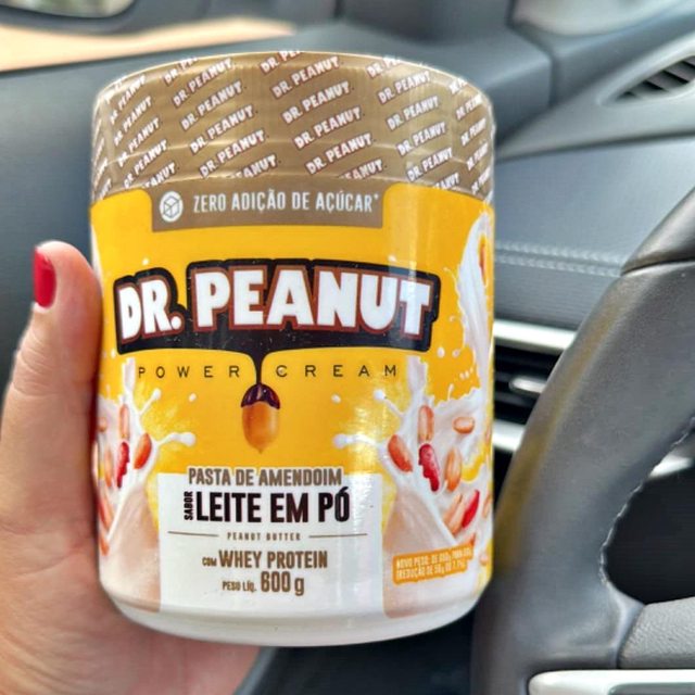 Dr Peanut Pasta De Amendoim – 600G Leite Em Pó Com Whey – Dr. Peanut na Amazon