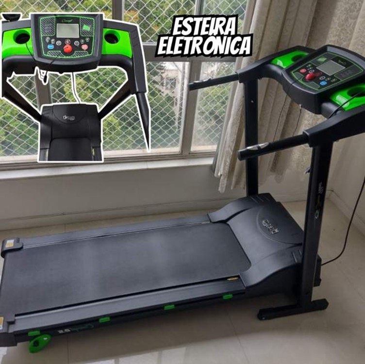 Dream Fitness, 10297, Esteira Eletrônica, BIVOLT, Preto na Amazon