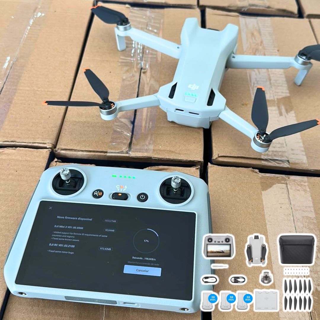 Drone DJI Mini 3 Fly More Combo (Com tela) BR – DJI033 na Amazon