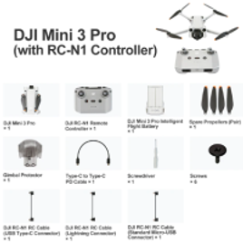Drone Dji Mini 3 Pro 4K Profissional Gps 60fps na Aliexpress