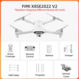 Drone Fimi x8se 2022 4K + Controle Remoto na Aliexpress