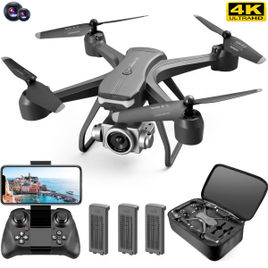 Drone Profissional V14 com Wi-Fi Estabilizador de Altitude Visão em Primeira Pessoa Câmera Dupla Grande e Angular na Aliexpress
