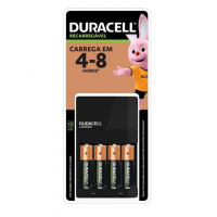 DURACELL - Carregador De Pilhas Recarregáveis AA E AAA Com 4 Pilhas AA na Amazon