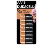 Duracell Pilha Alcalina Aa Pequena Duracell Com 16 Unidades na Amazon