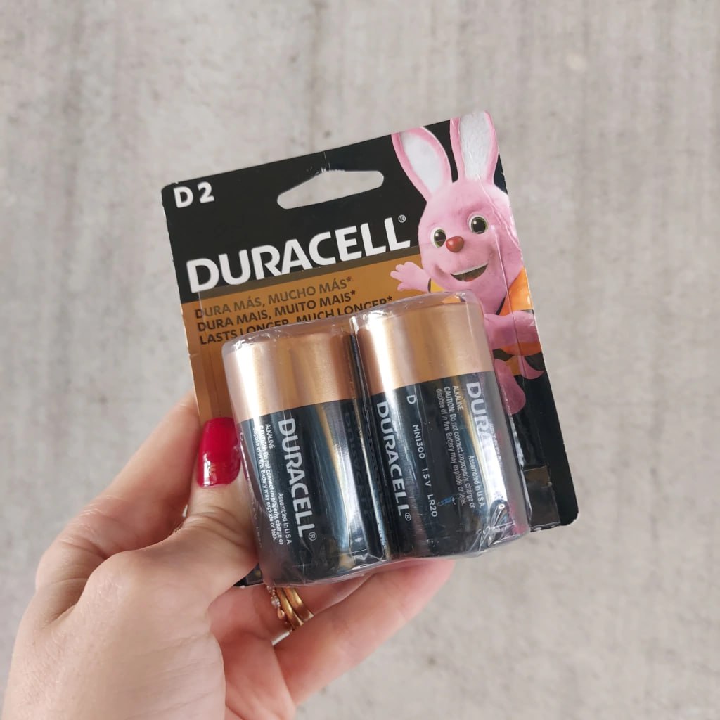 Duracell Pilha Alcalina D Grande Duracell Com 2 Unidades na Amazon