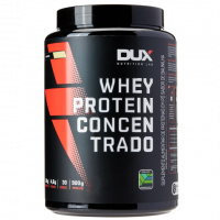 DUX Whey Protein Concentrado Pote (900G) - Sabor Baunilha na Amazon
