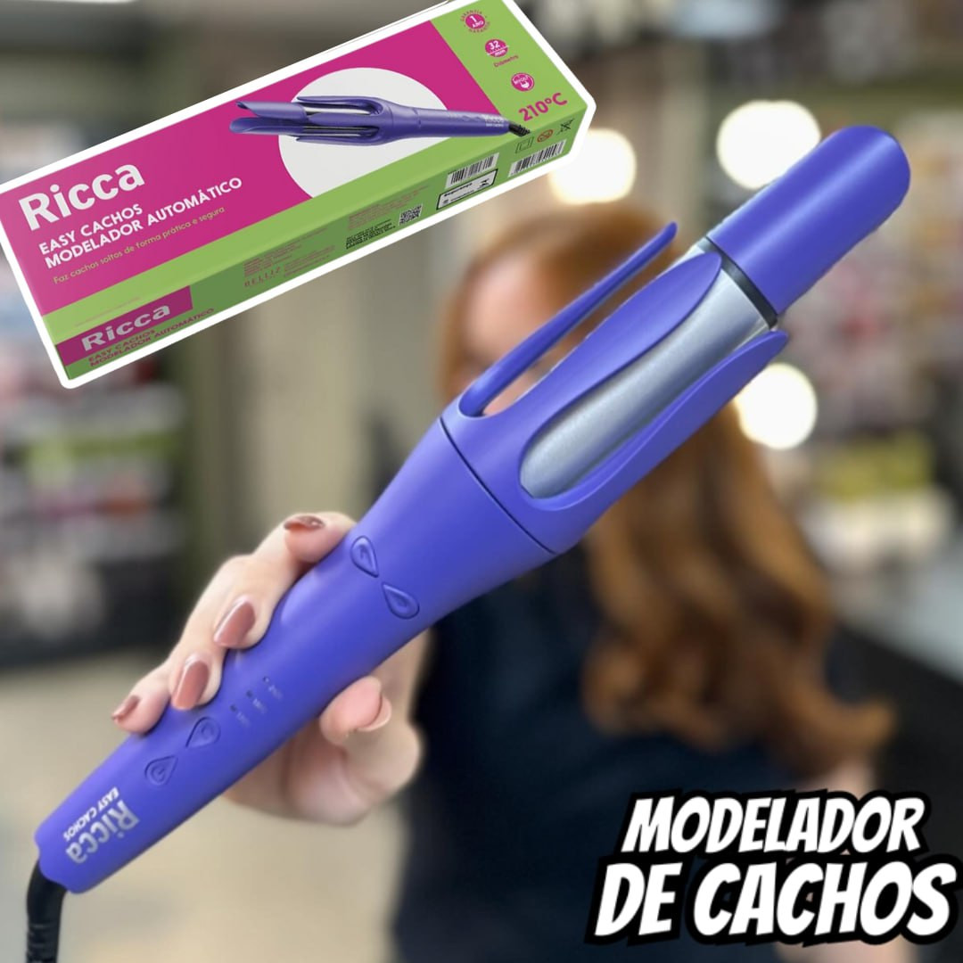 EASY CACHOS MODELADOR AUTOMÁTICO RICCA na Amazon