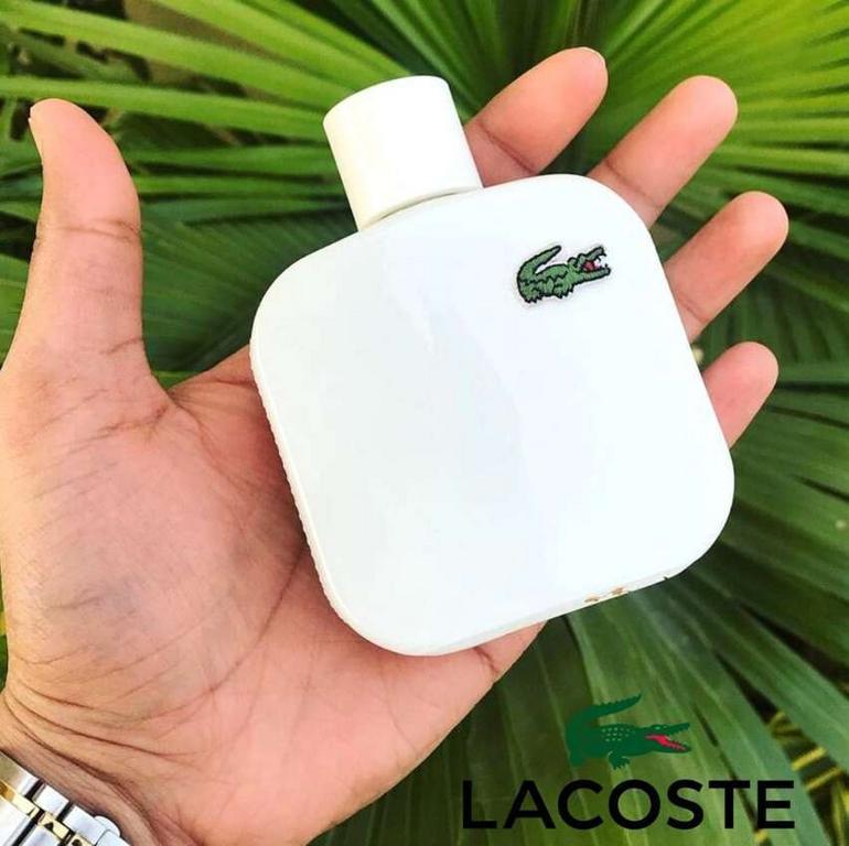 Eau de lacoste sale white