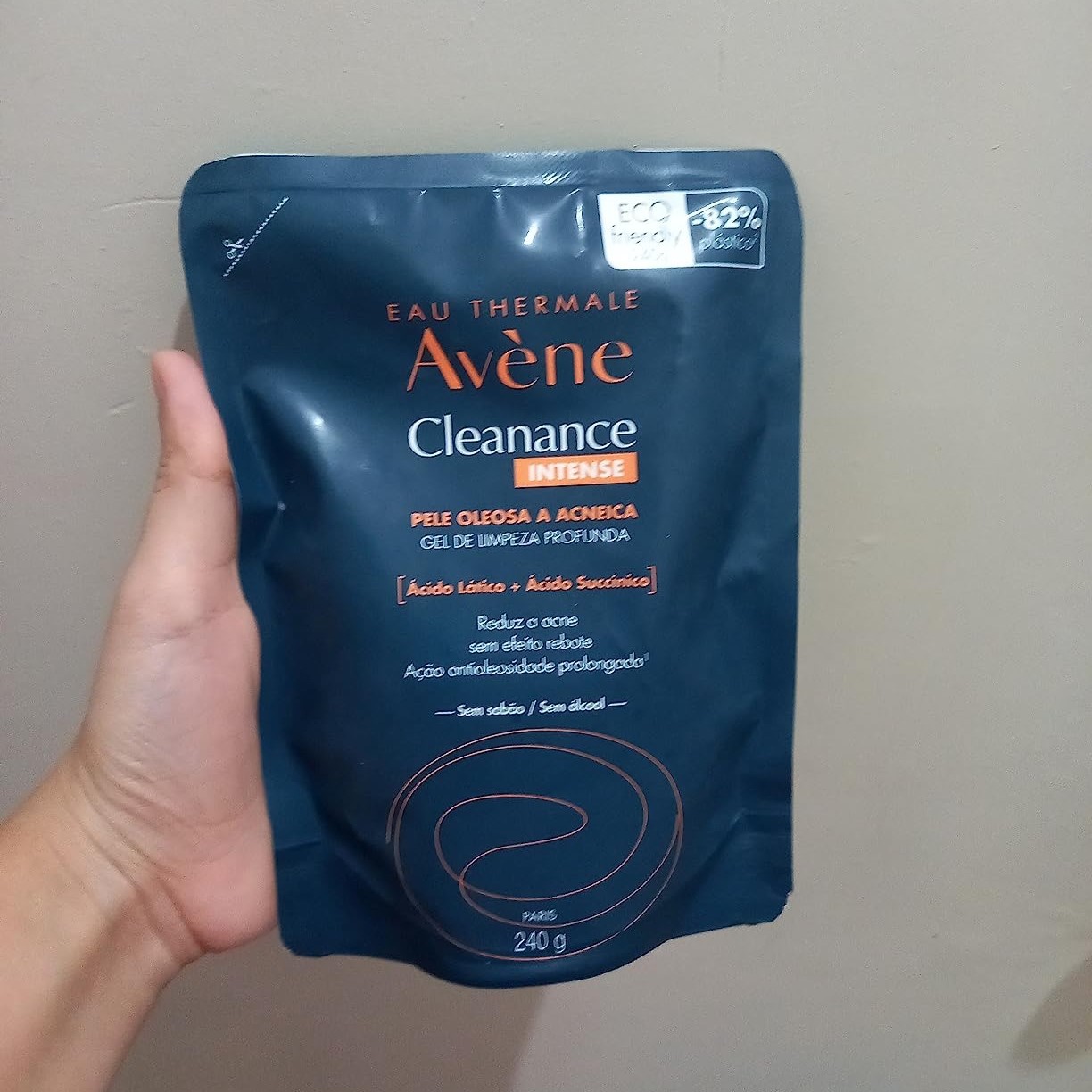 Eau Thermale Avène Gel de Limpeza Cleanance Intense Refil Econômico 240g na Amazon