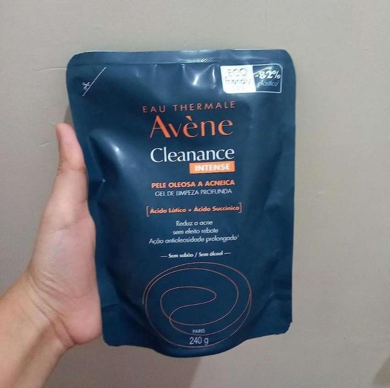 Eau Thermale Avène Gel de Limpeza Cleanance Intense Refil Econômico 240g na Amazon