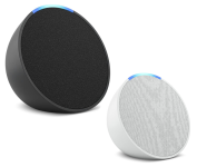 Echo Pop (Geração mais recente) | Smart speaker compacto com som envolvente e Alexa na Amazon