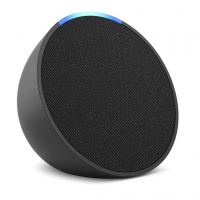 Echo Pop | Smart Speaker Compacto Com Som Envolvente E Alexa | Cor Preta na Amazon
