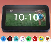 Echo Show 5 (2ª Geração): Smart Display de 5″ com Alexa e câmera de 2 MP – Cor Azul na Amazon
