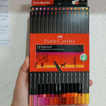 Ecolápis de cor, Faber-Castell, supersoft, 120715SOFTCQ, 15 cores tons quentes, Multicor na Amazon