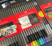 EcoLápis de Cor SuperSoft Cores Metálicas, Faber-Castell, 12 Cores na Amazon